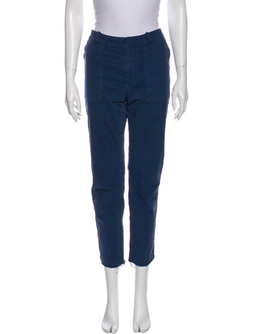 Nili Lotan Straight Leg Pants Blue