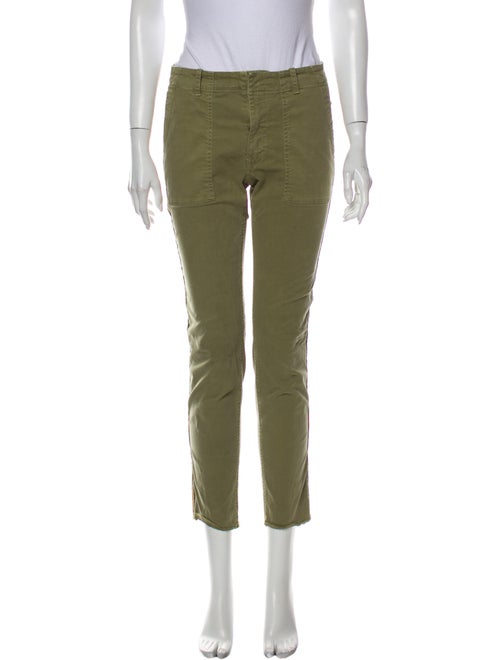 Nili Lotan Straight Leg Pants Green