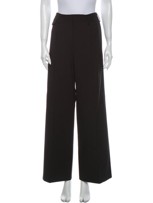 Nili Lotan Wide Leg Pants Black