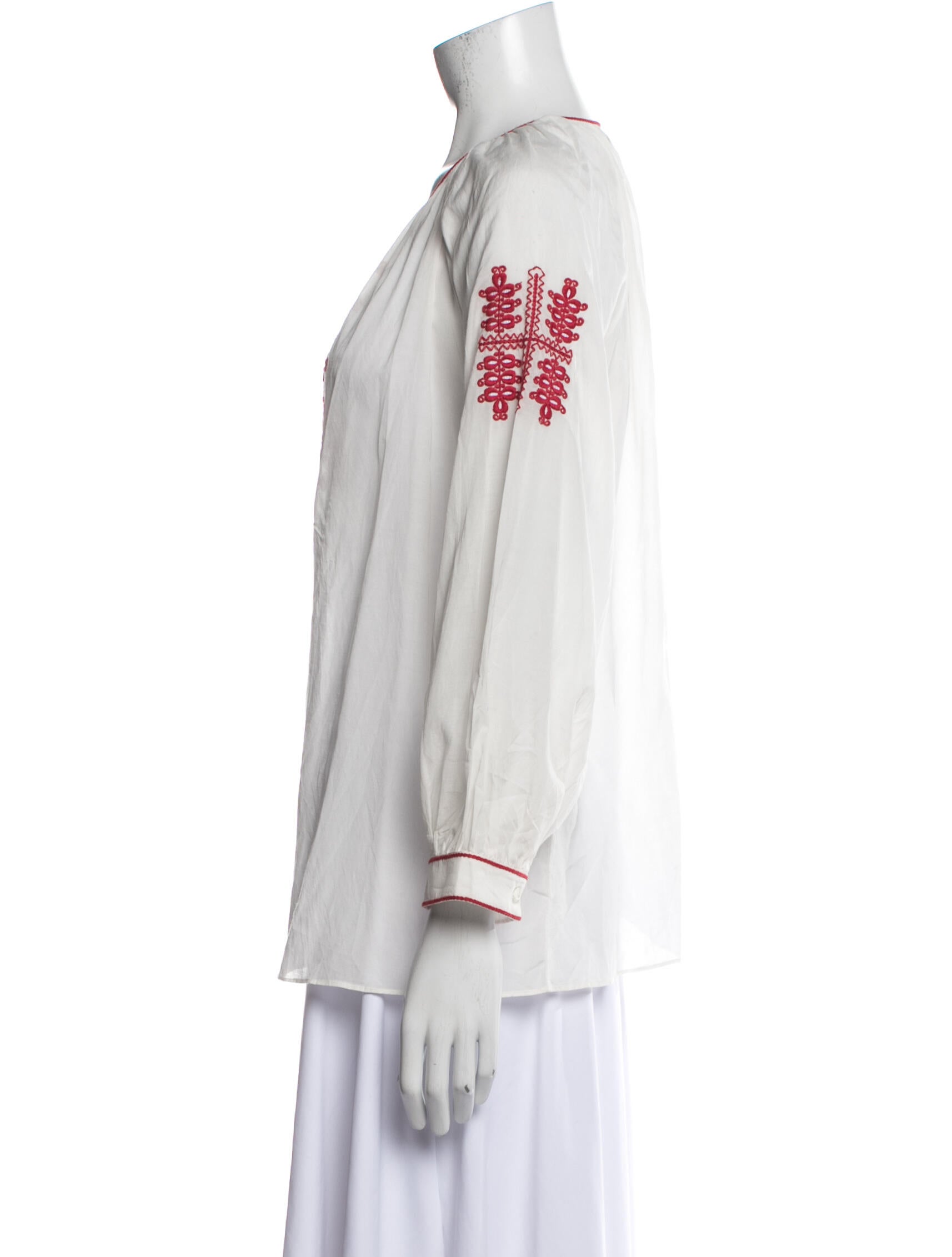 Nili Lotan Graphic Print Crew Neck Tunic