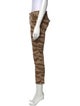 Nili Lotan Printed Skinny Leg Pants