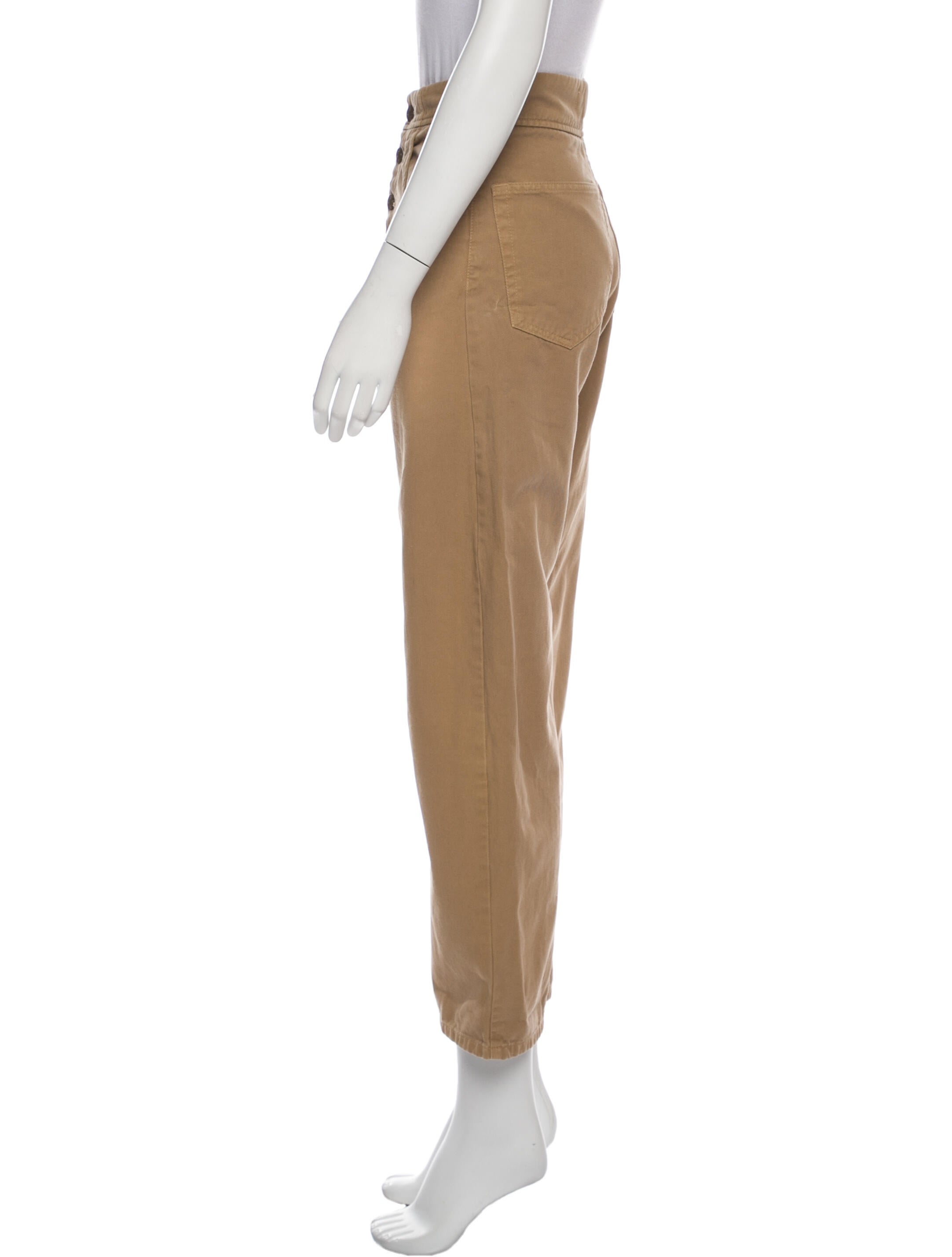 Nili Lotan High-Rise Straight Leg Jeans