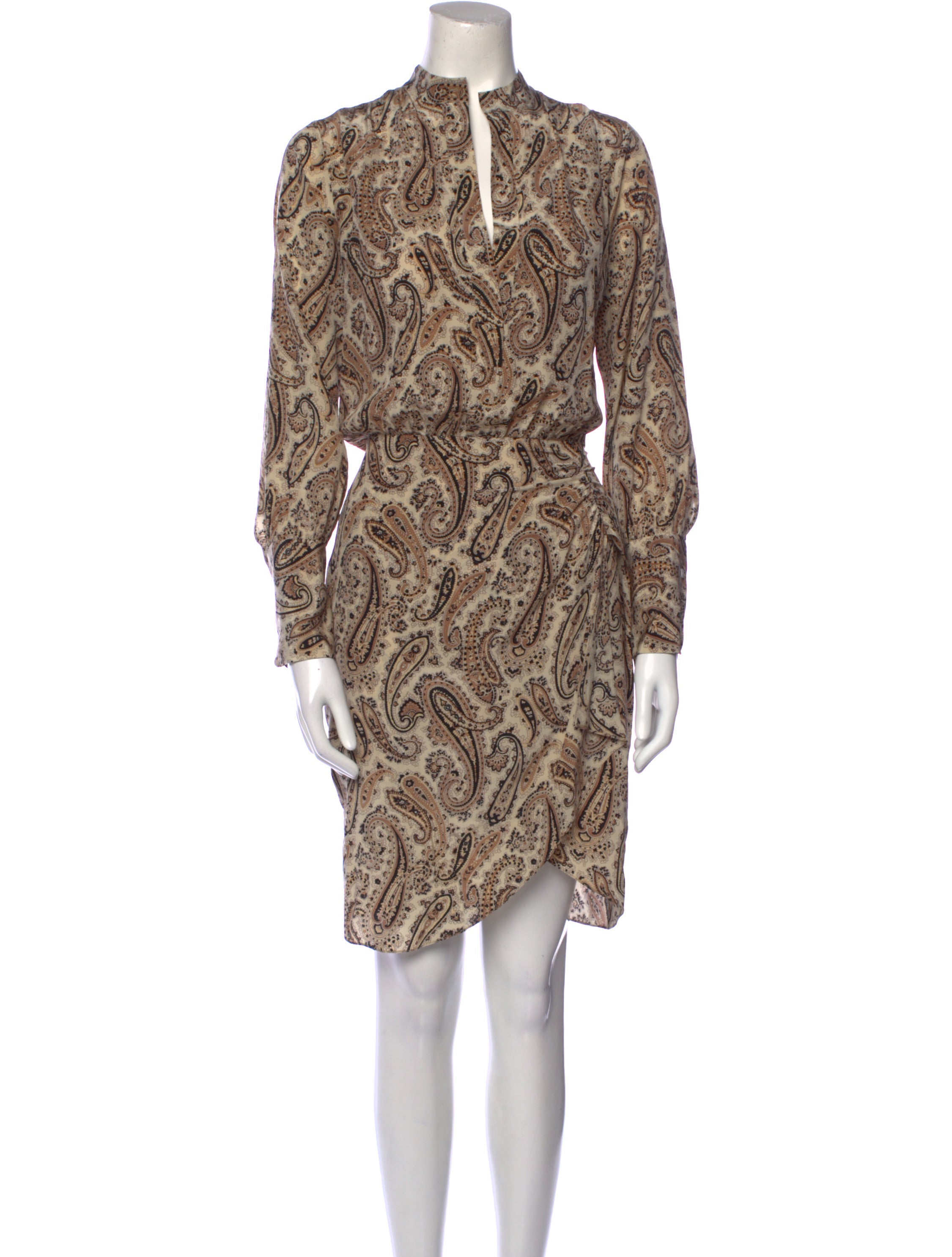 Nili Lotan Silk Knee-Length Dress w/ Tags