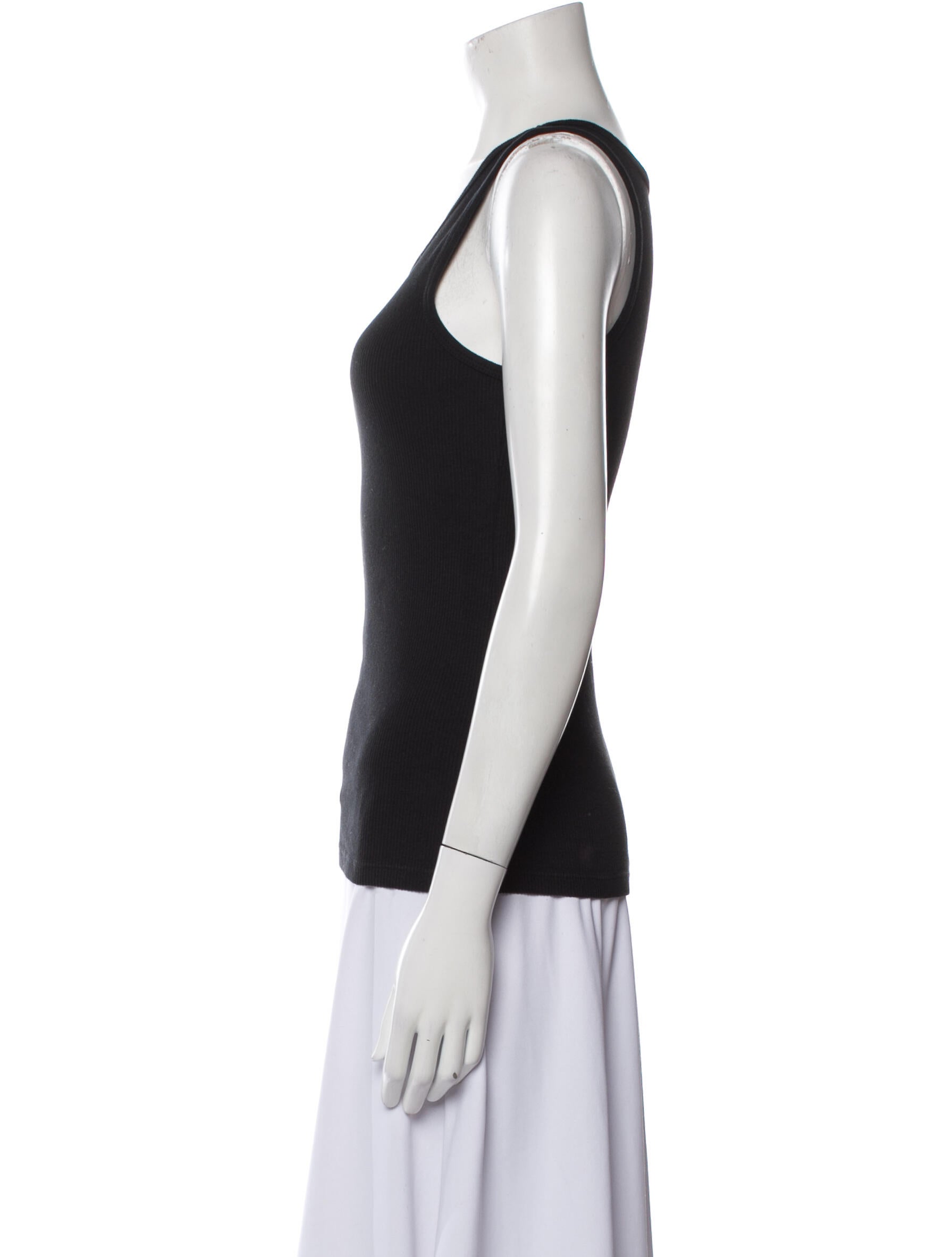 Nili Lotan Scoop Neck Sleeveless Top