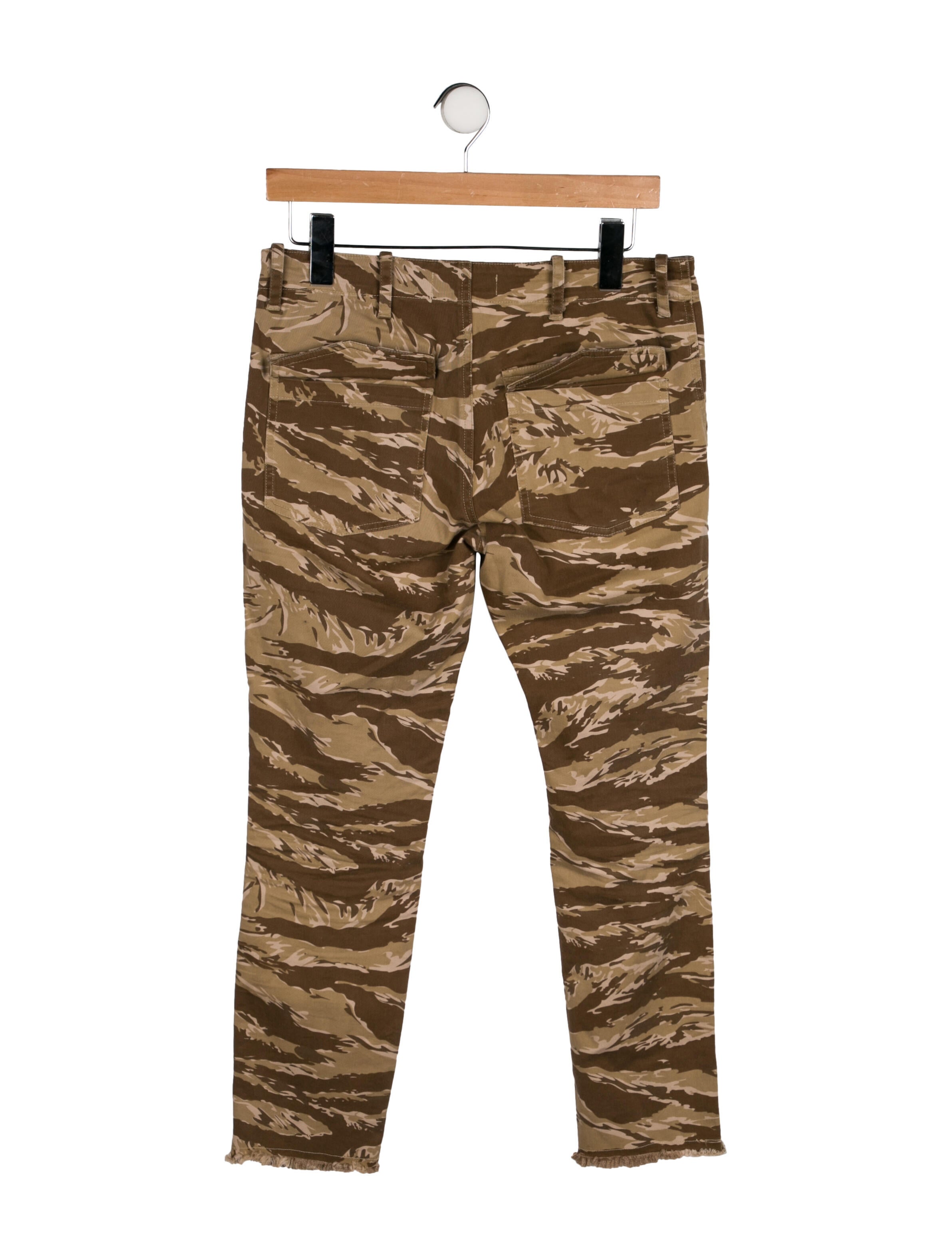 Nili Lotan Printed Skinny Leg Pants