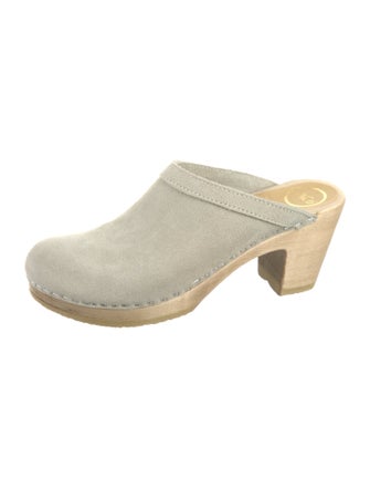 No.6 Suede Mules