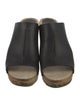 No.6 Leather Slides