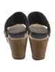 No.6 Leather Slides