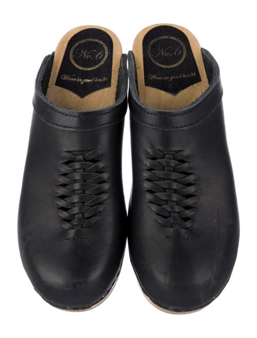 No.6 Leather Mules