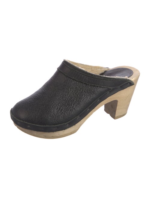 No.6 Leather Mules