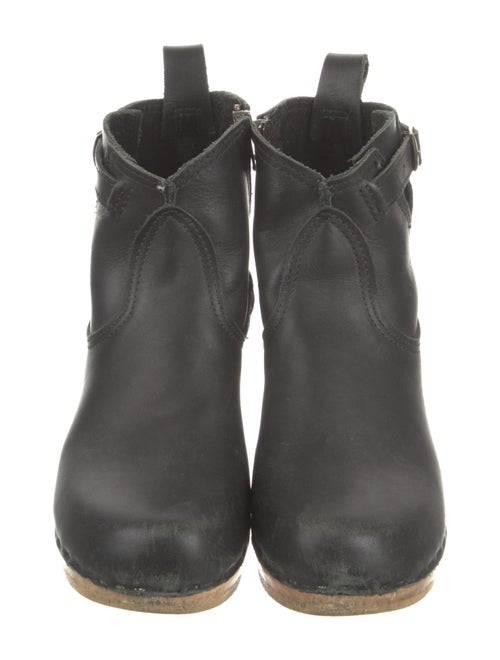 No.6 Leather Rain Boots