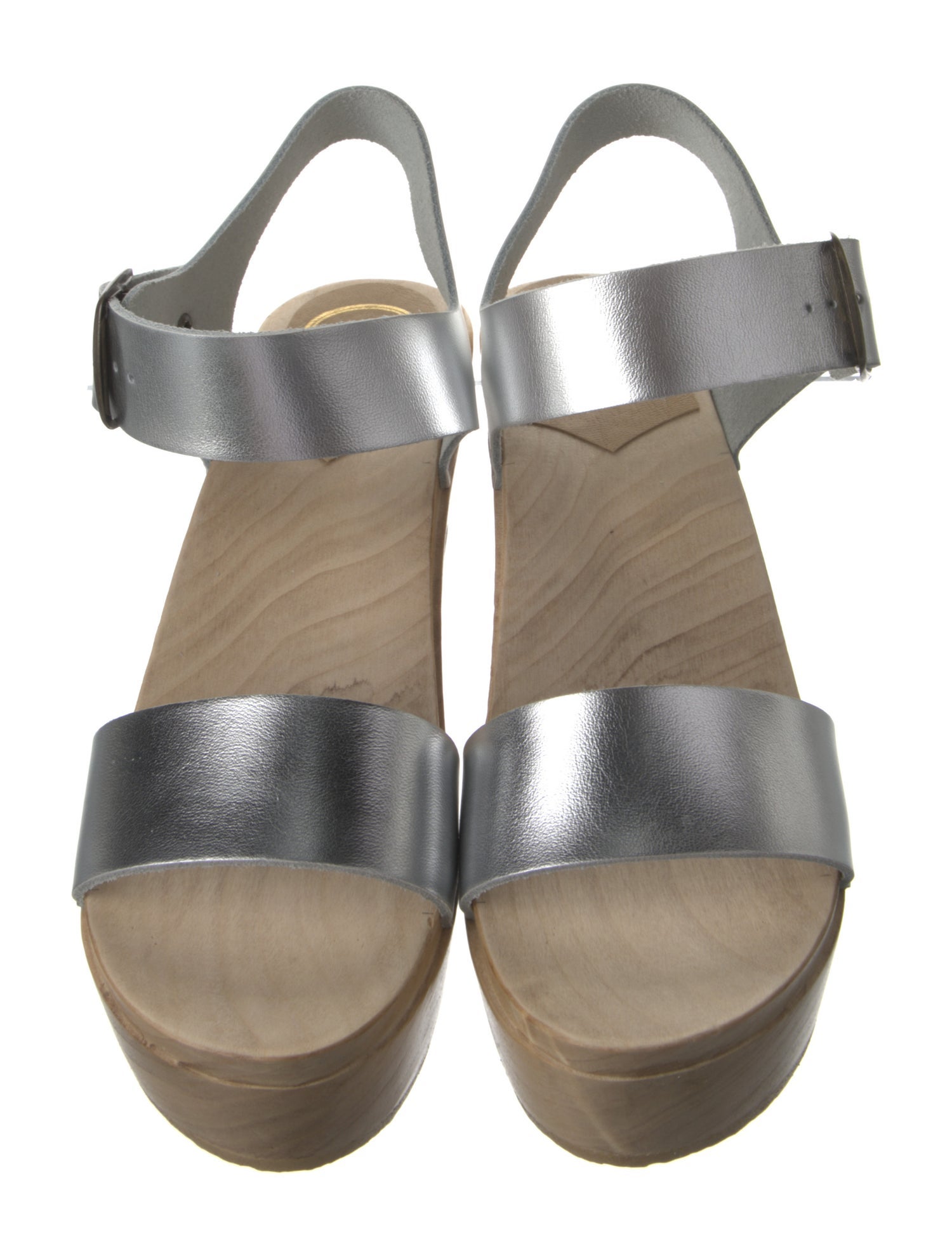 No.6 Leather Slingback Sandals