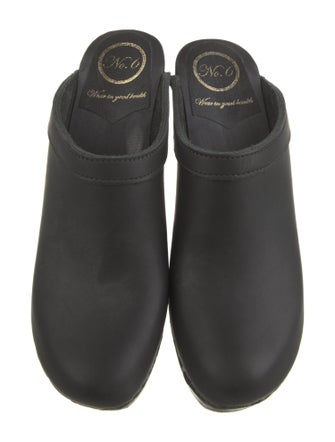 No.6 Leather Mules