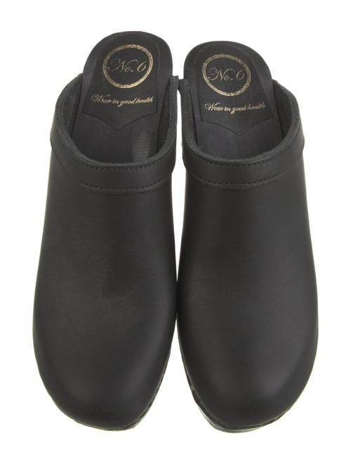 No.6 Leather Mules