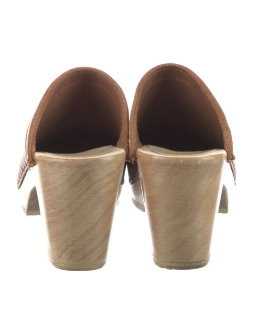 No.6 Leather Mules