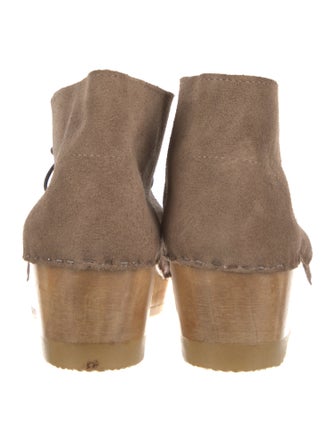 No.6 Suede Mules