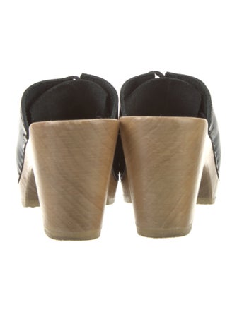 No.6 Patent Leather Slides