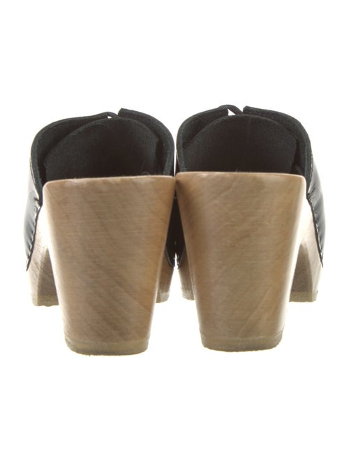 No.6 Patent Leather Slides