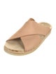 No.6 Leather Slides