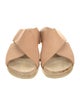 No.6 Leather Slides