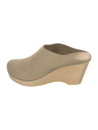 No.6 Suede Mules