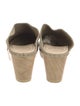 No.6 Suede Mules