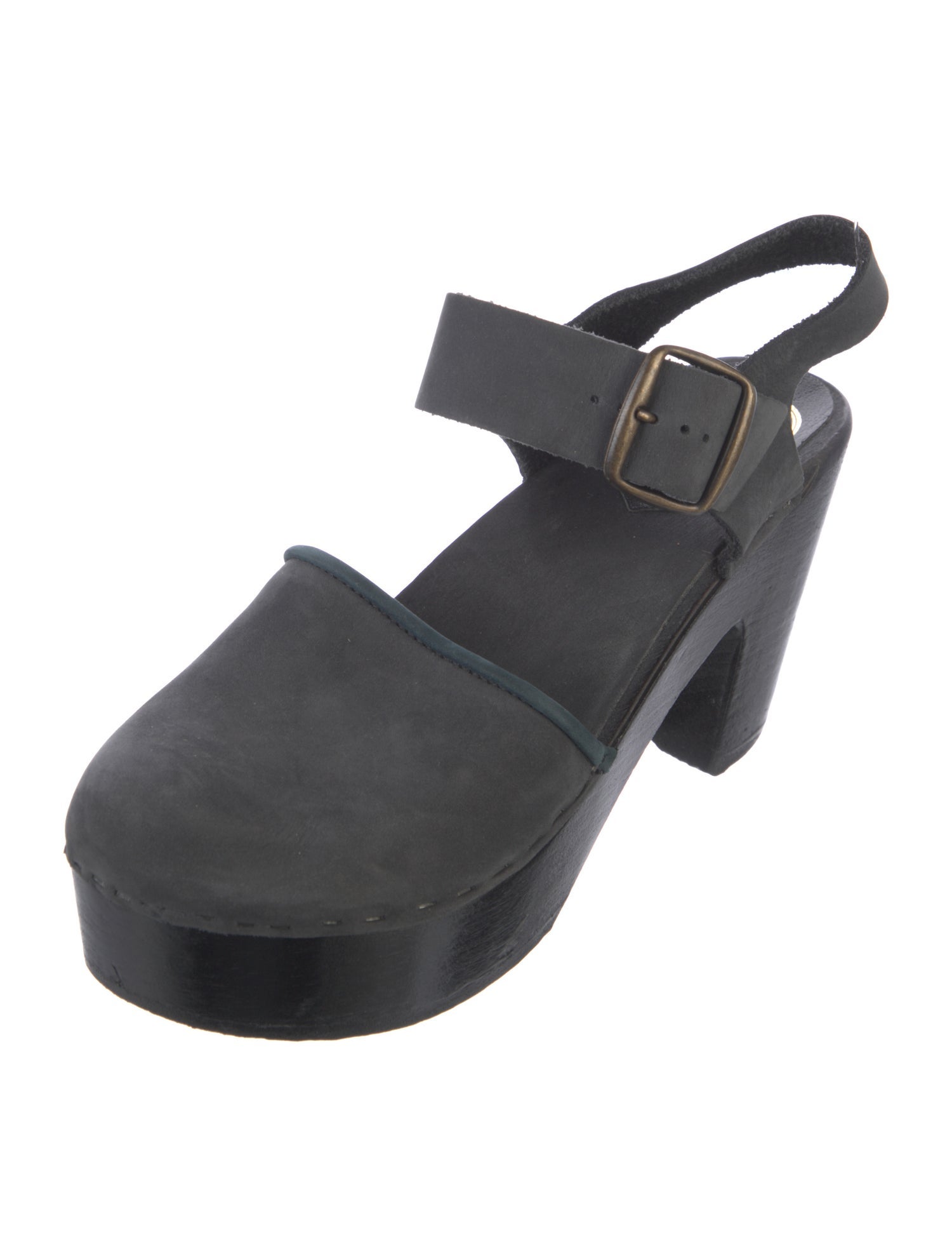 No.6 Leather Slingback Pumps