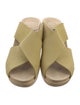 No.6 Leather Slides