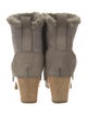 No.6 Suede Fur Trim Boots