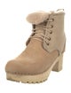 No.6 Suede Lace-Up Boots