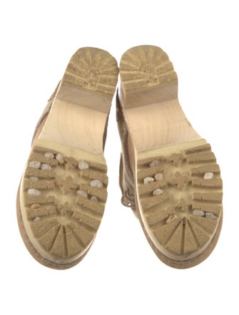 No.6 Suede Lace-Up Boots