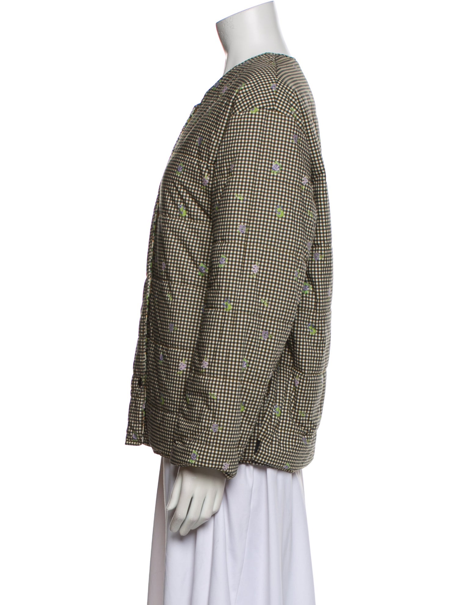 No.6 Plaid Print Jacket