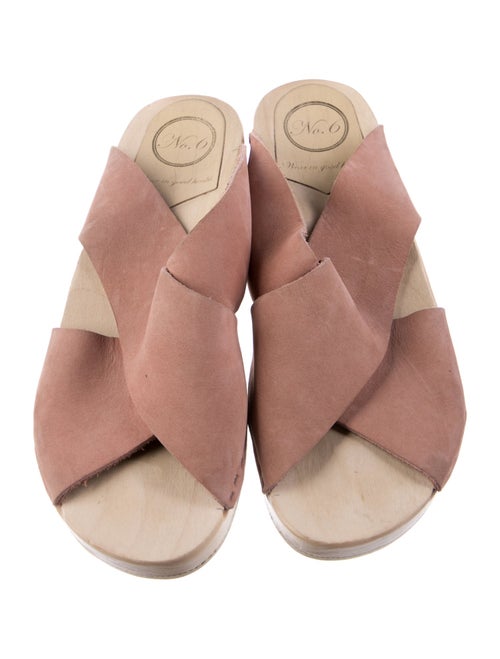 No.6 Suede Slides