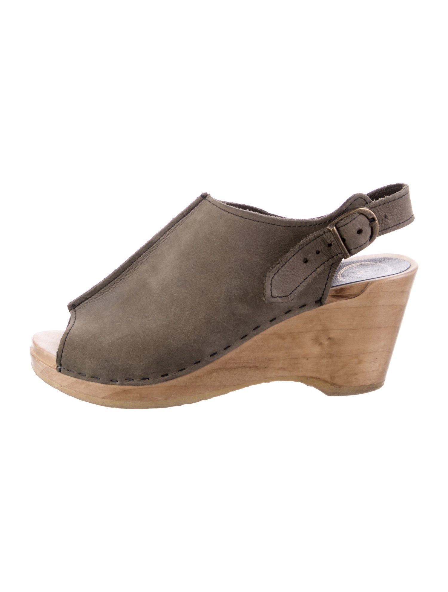 No.6 Suede Slingback Sandals