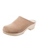 No.6 Suede Mules