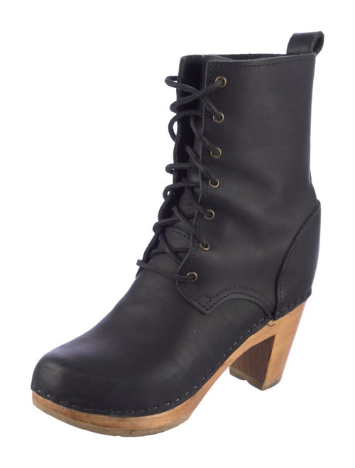 No.6 Leather Lace-Up Boots