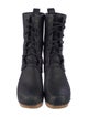 No.6 Leather Lace-Up Boots