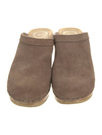 No.6 Suede Mules