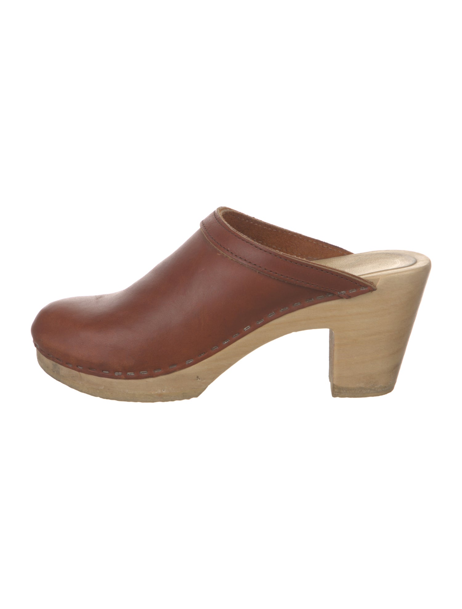 No.6 Leather Mules