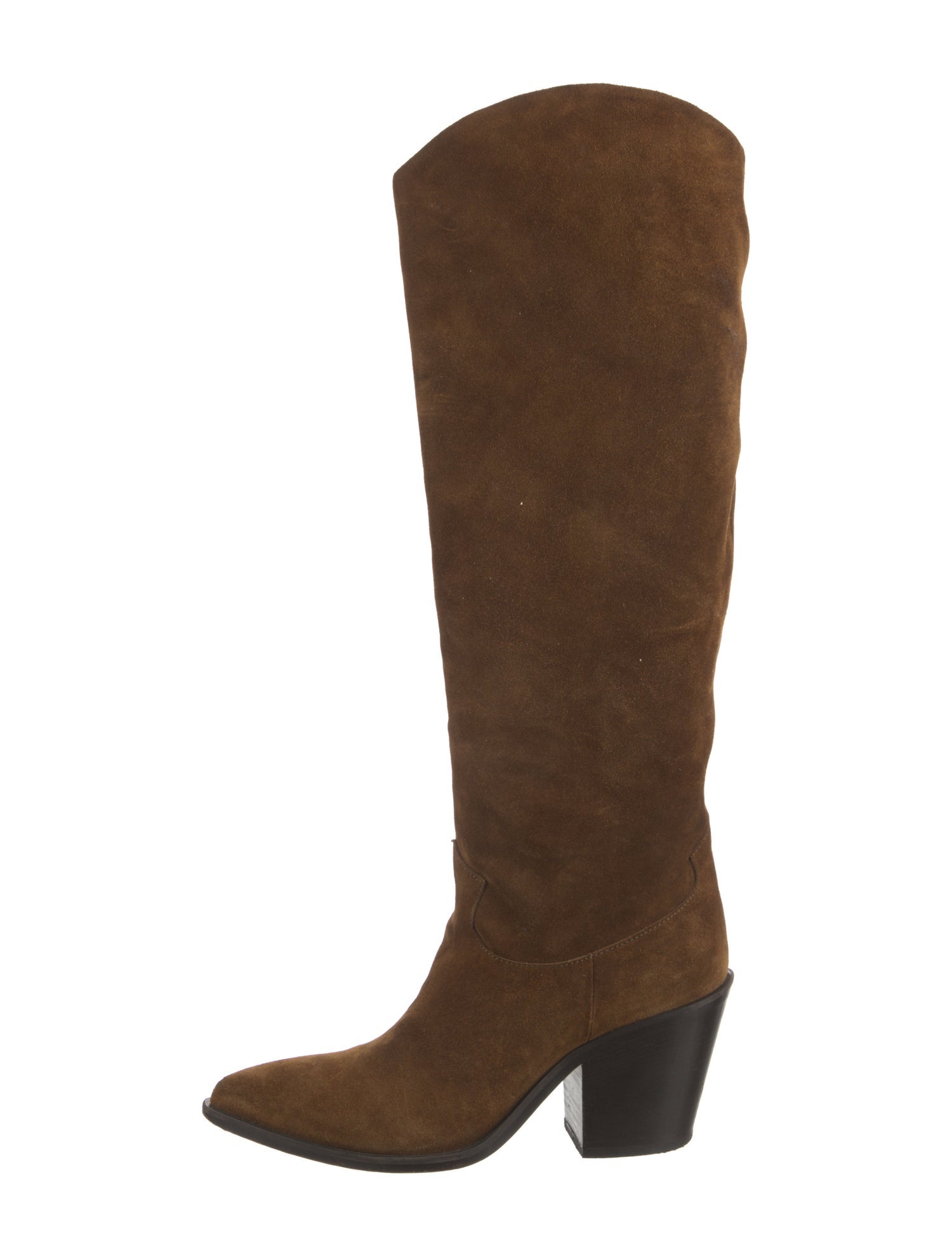 No.6 Suede Riding Boots