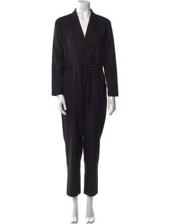 No.6 Wool V-Neck Jumpsuit