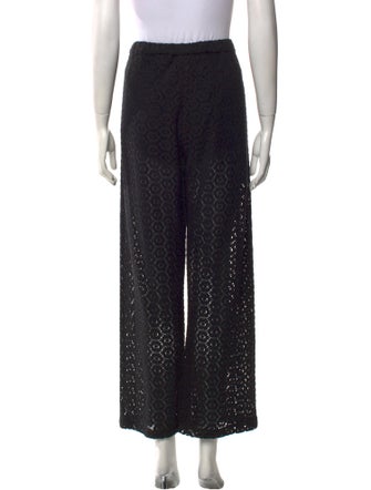 No.6 Printed Wide Leg Pants