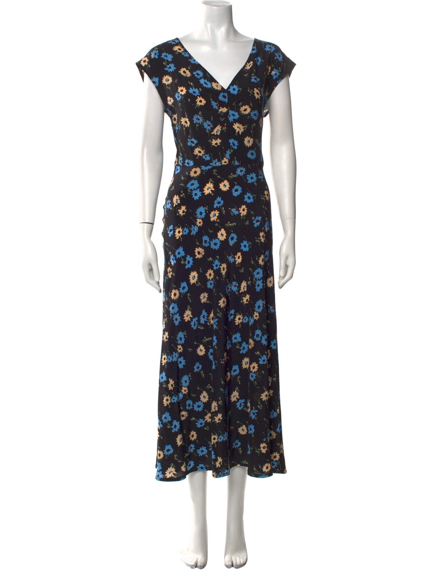 No.6 Silk Long Dress