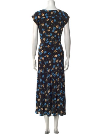 No.6 Silk Long Dress