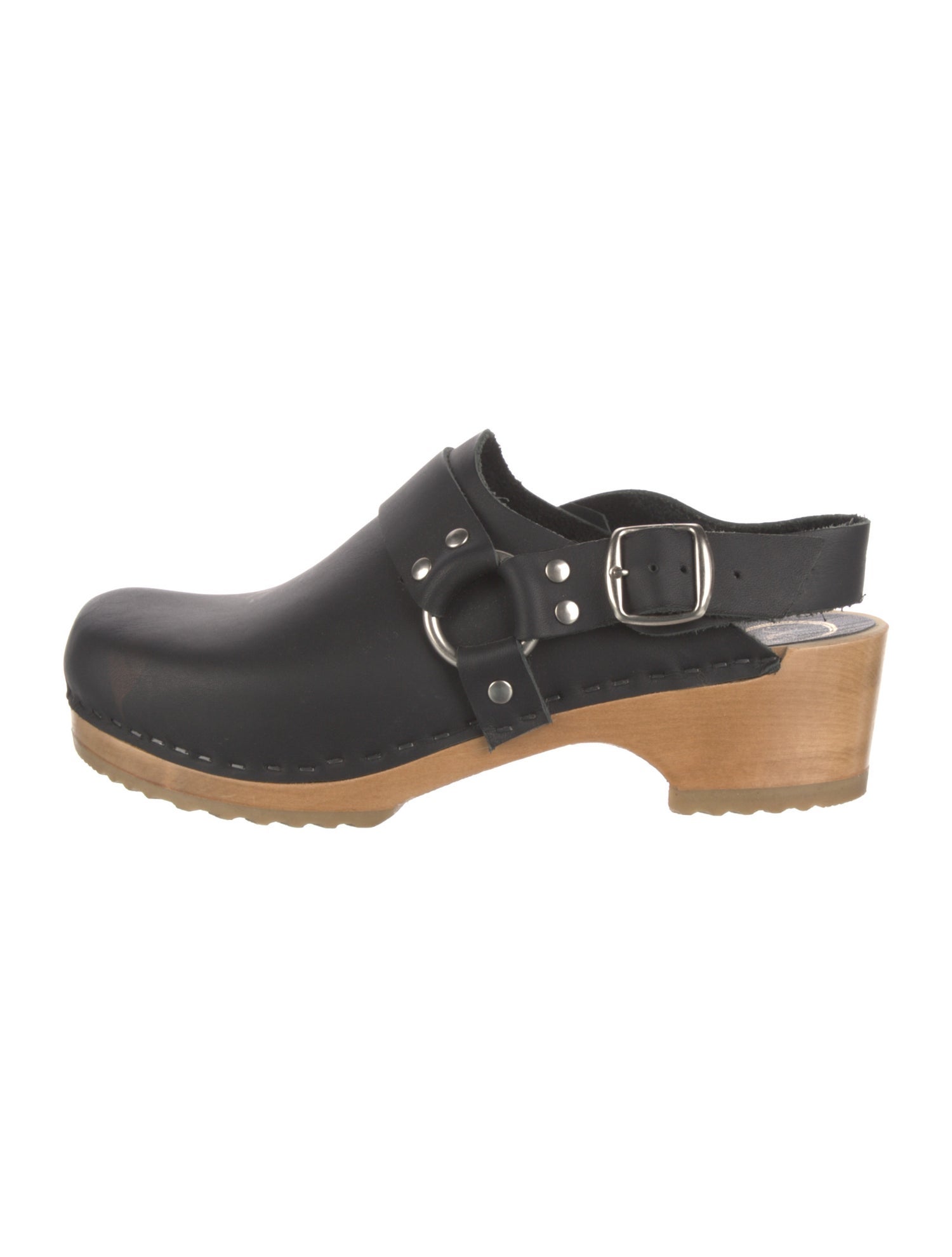 No.6 Leather Slingback Flats