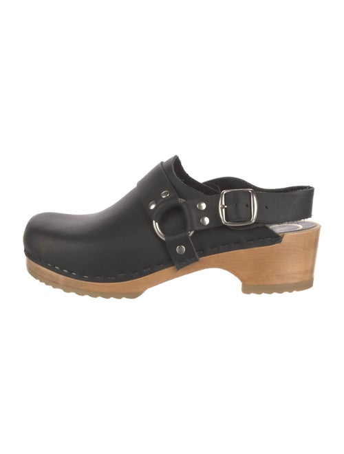 No.6 Leather Slingback Flats