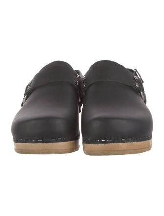 No.6 Leather Slingback Flats