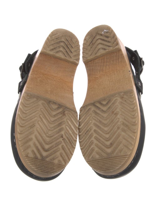 No.6 Leather Slingback Flats