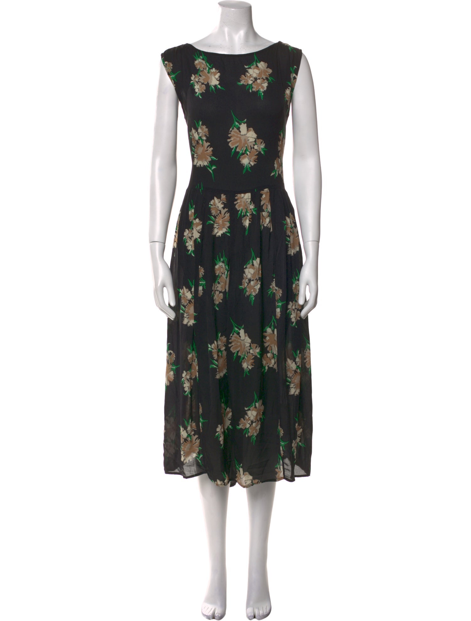 No.6 Silk Long Dress