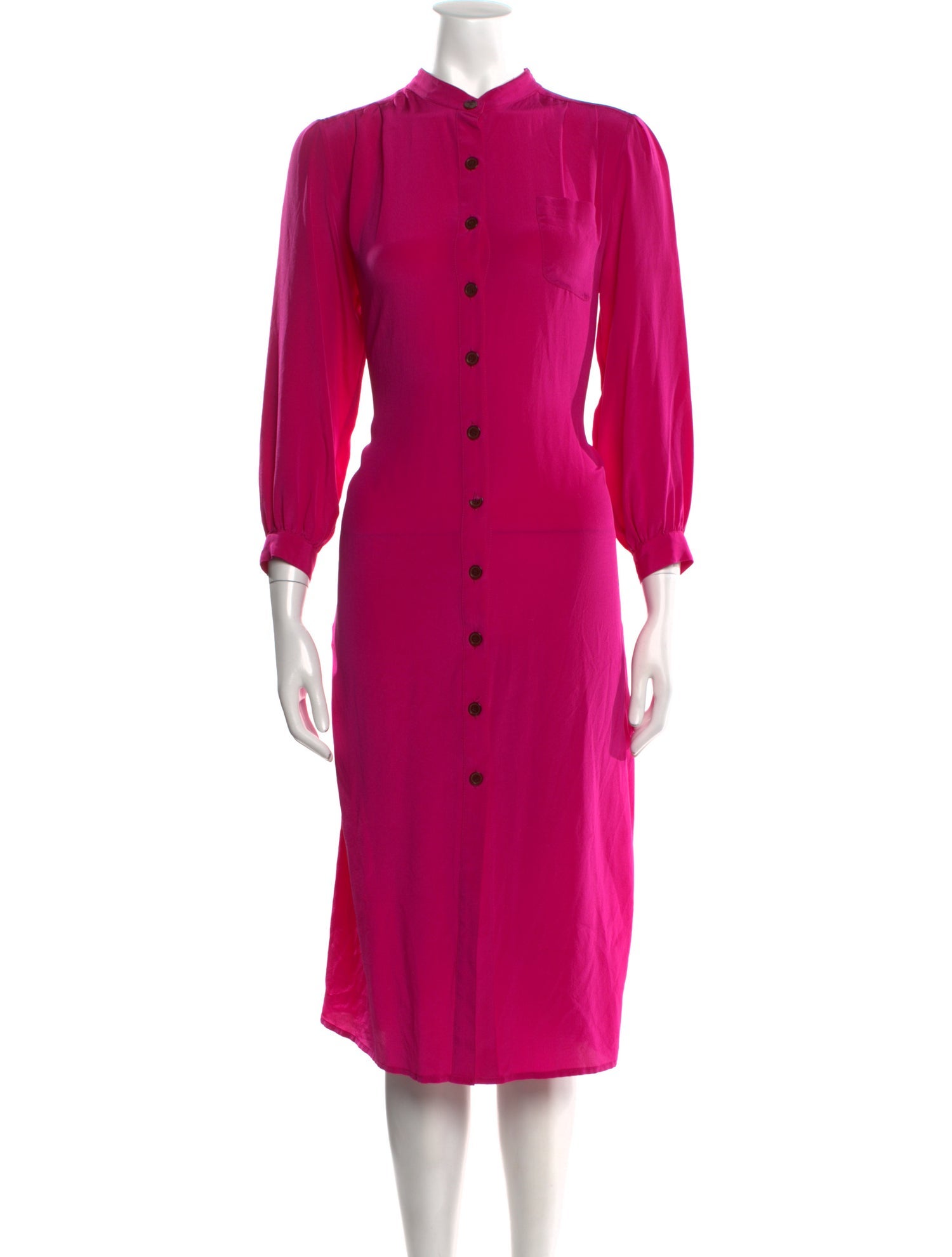 No.6 Mock Neck Midi Length Dress